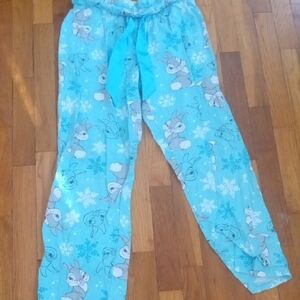 women med Disney pj pants, light blue